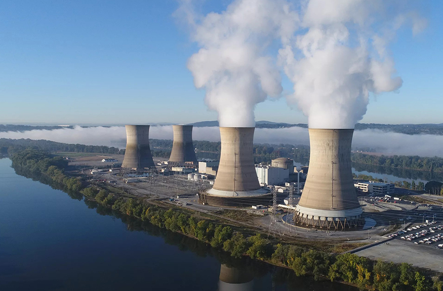 campo de energía nuclear