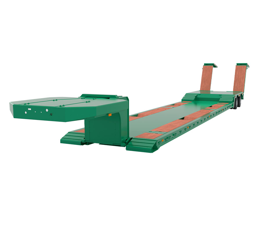 Semirremolque para transporte de vehículos LT-3 con rampa